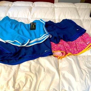 Bundle of 4 plus size Nike running shorts
